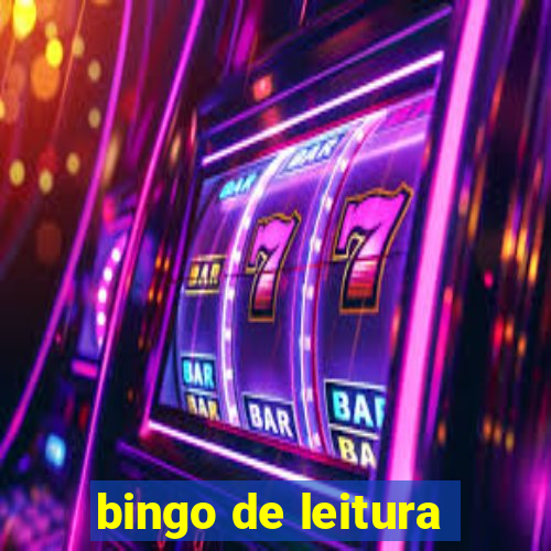 bingo de leitura